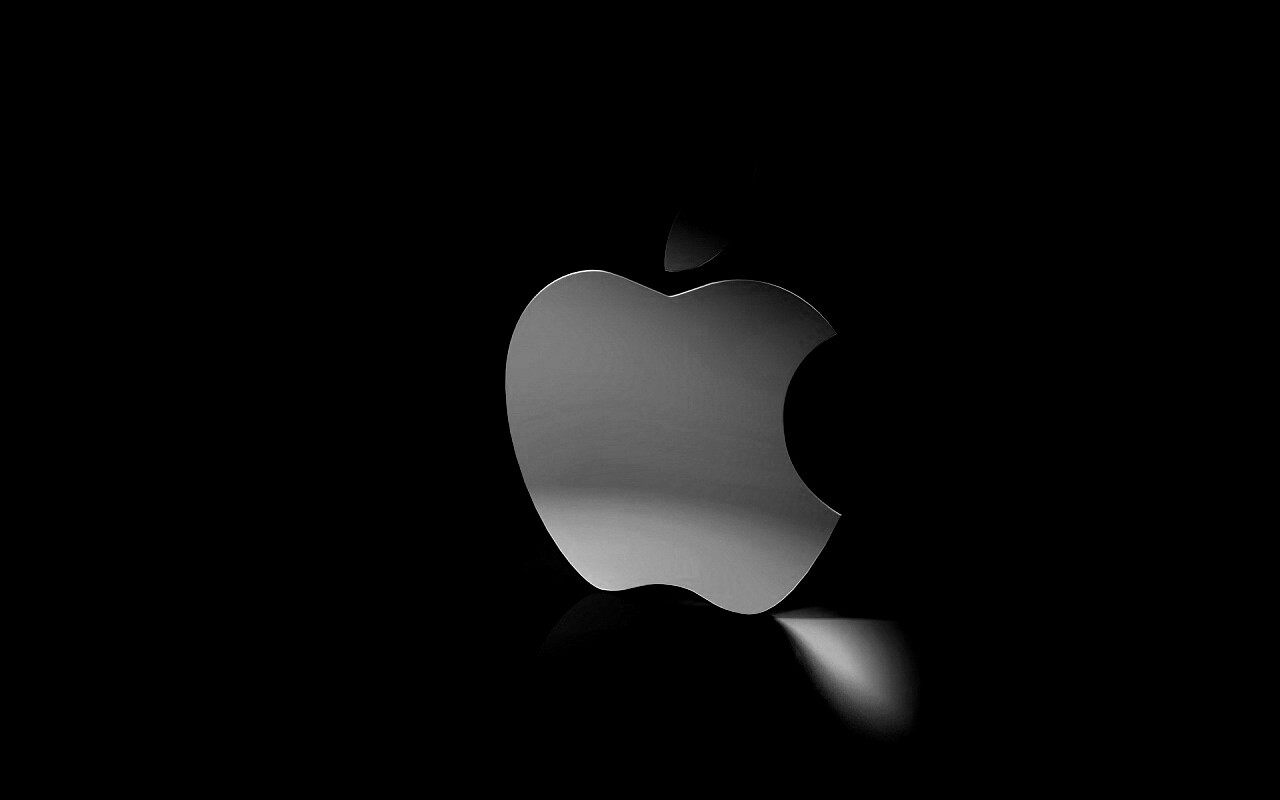 3D логотип Apple обои