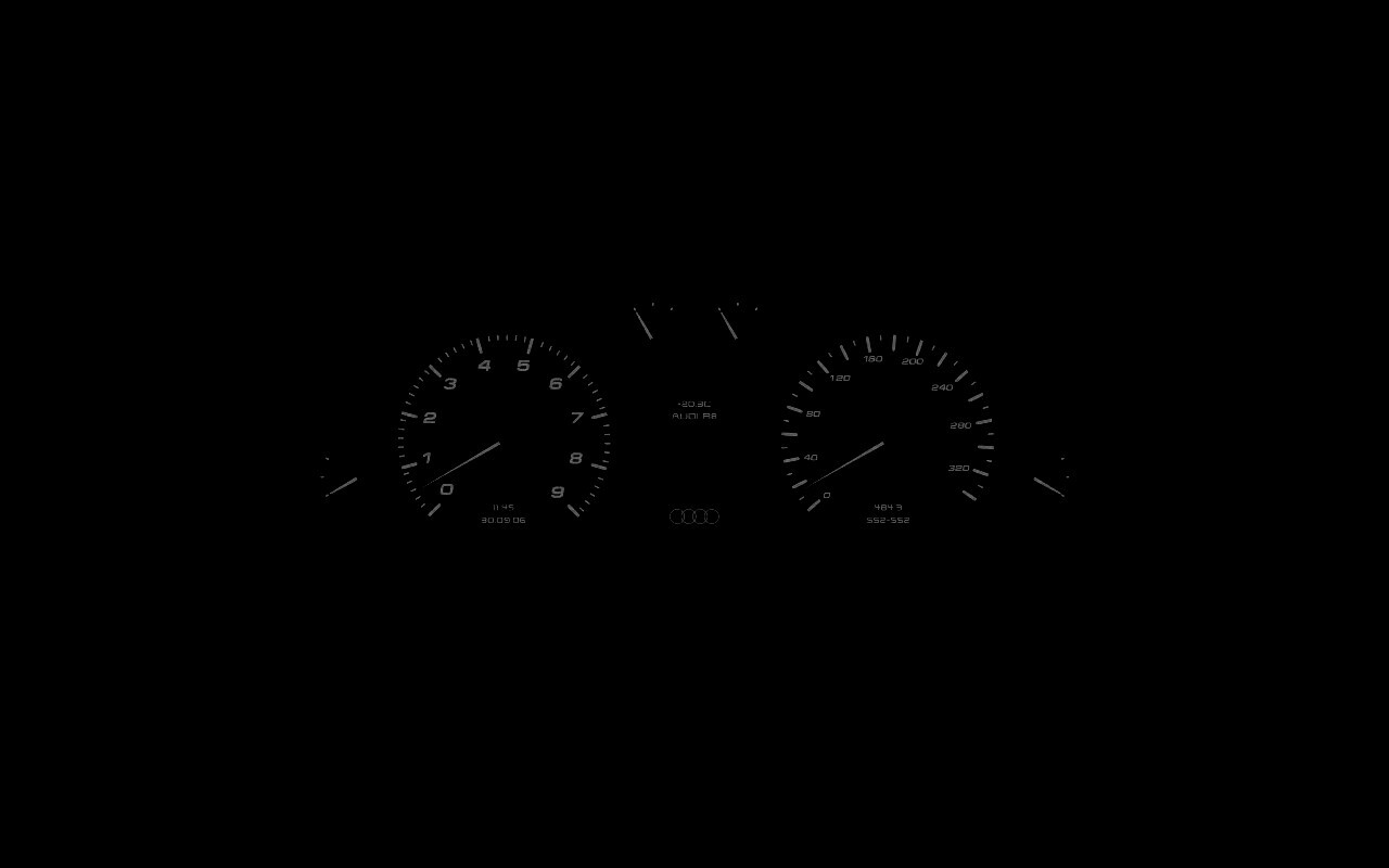 Приборная панель Audi обои
