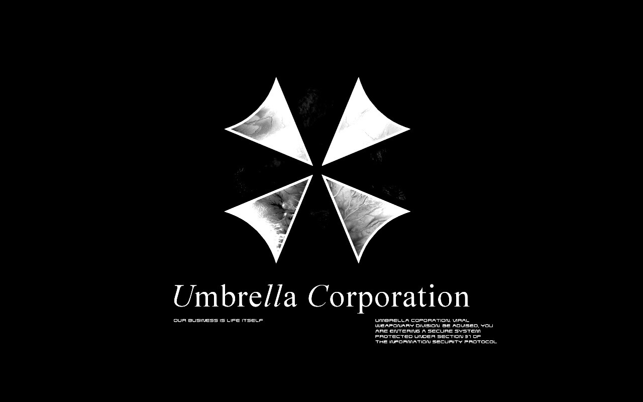 Логотип корпорации Амбрелла (Umbrella corp) обои