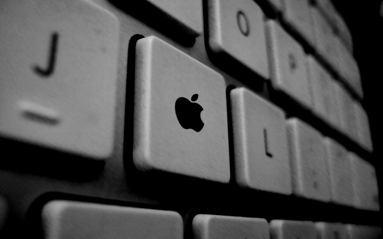 Кнопка Apple обои