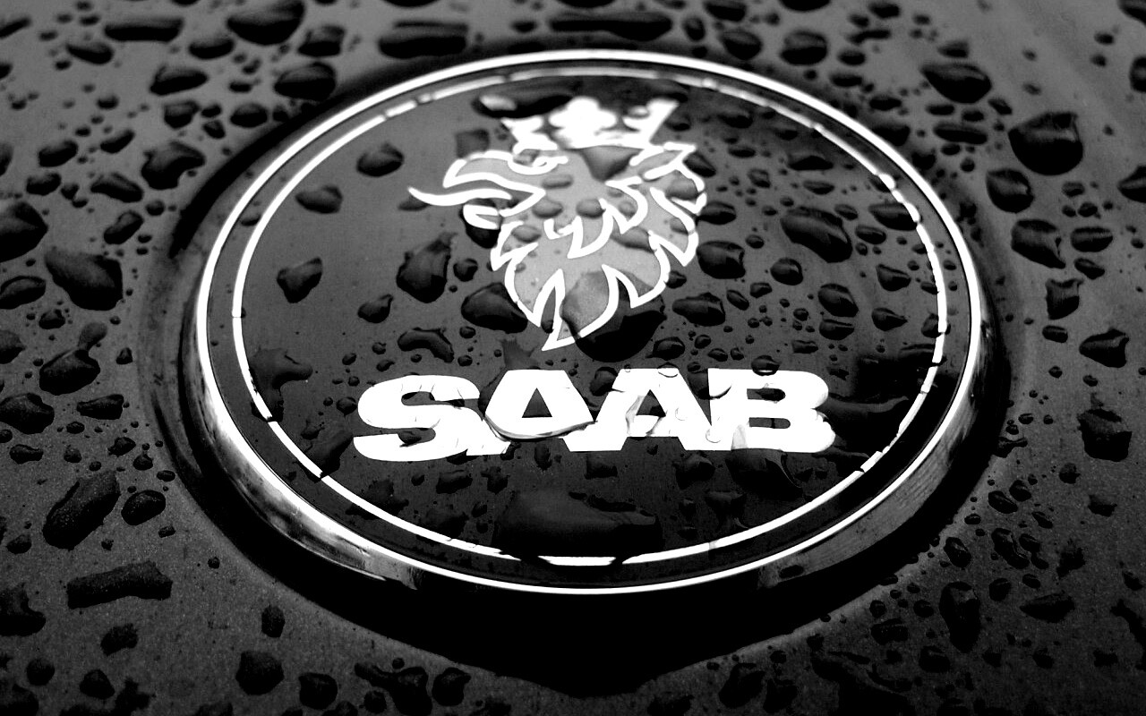 Логотип Saab обои