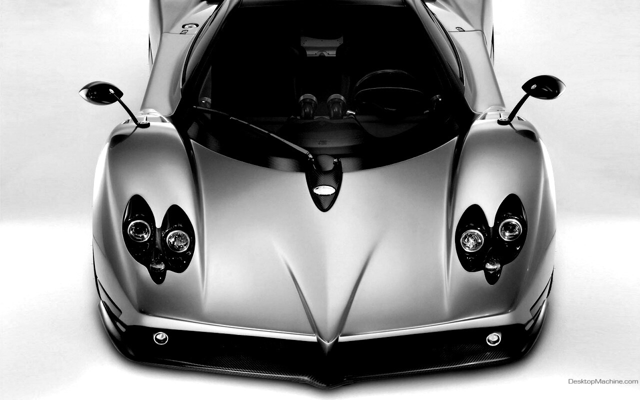 Pagani Zonda спереди обои