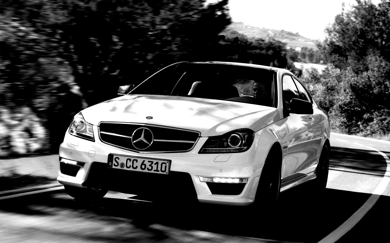 Mercede C63 обои