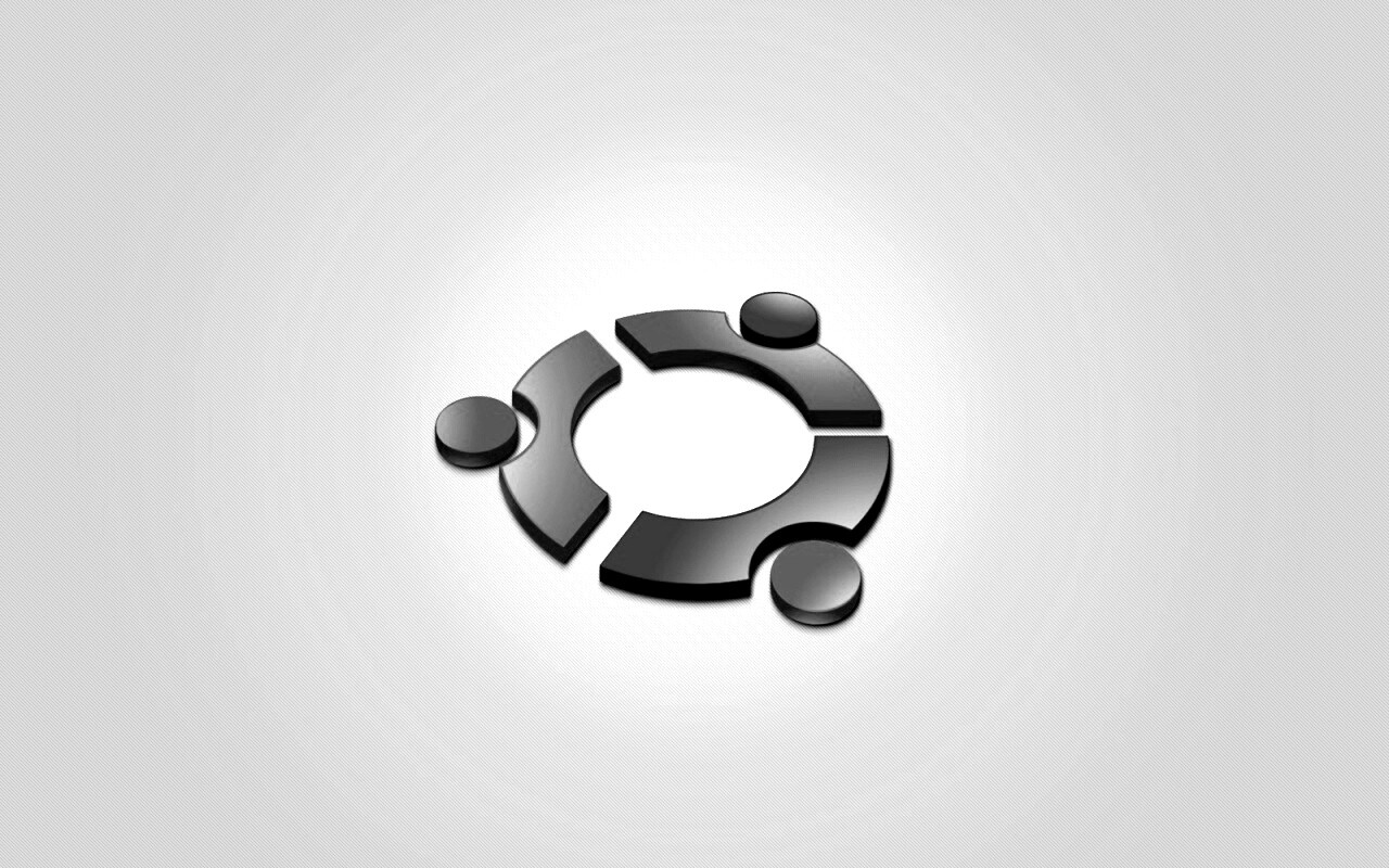 Официальный логотип Убунту обои