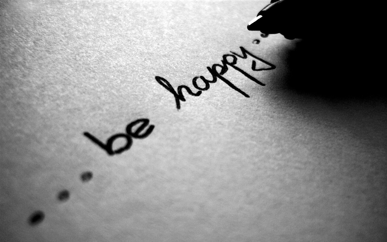 ... be happy ... обои