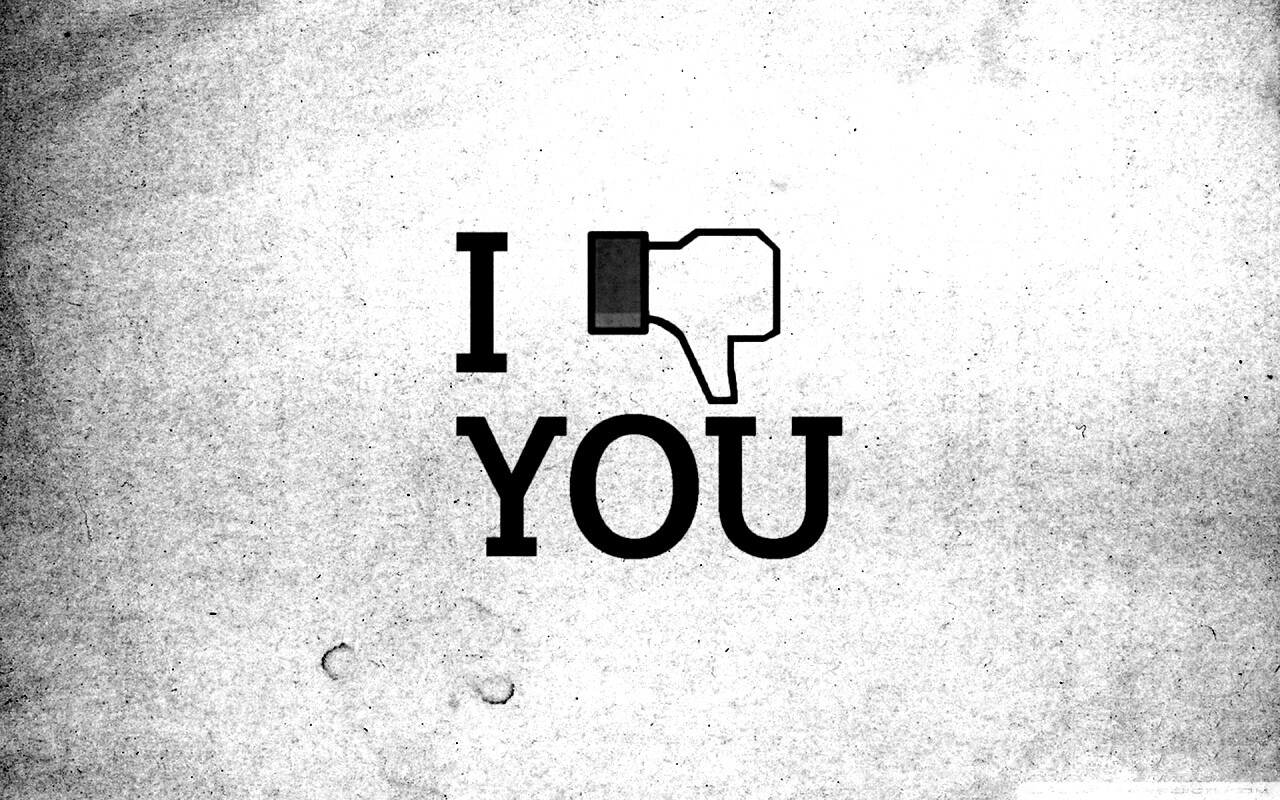 I dislike you обои
