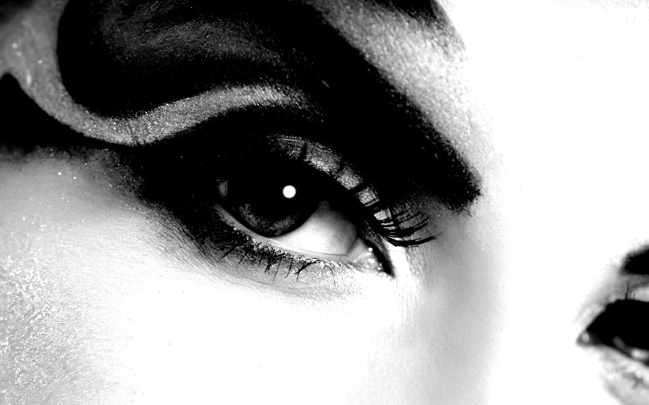 Красивый макияж для глаз обои