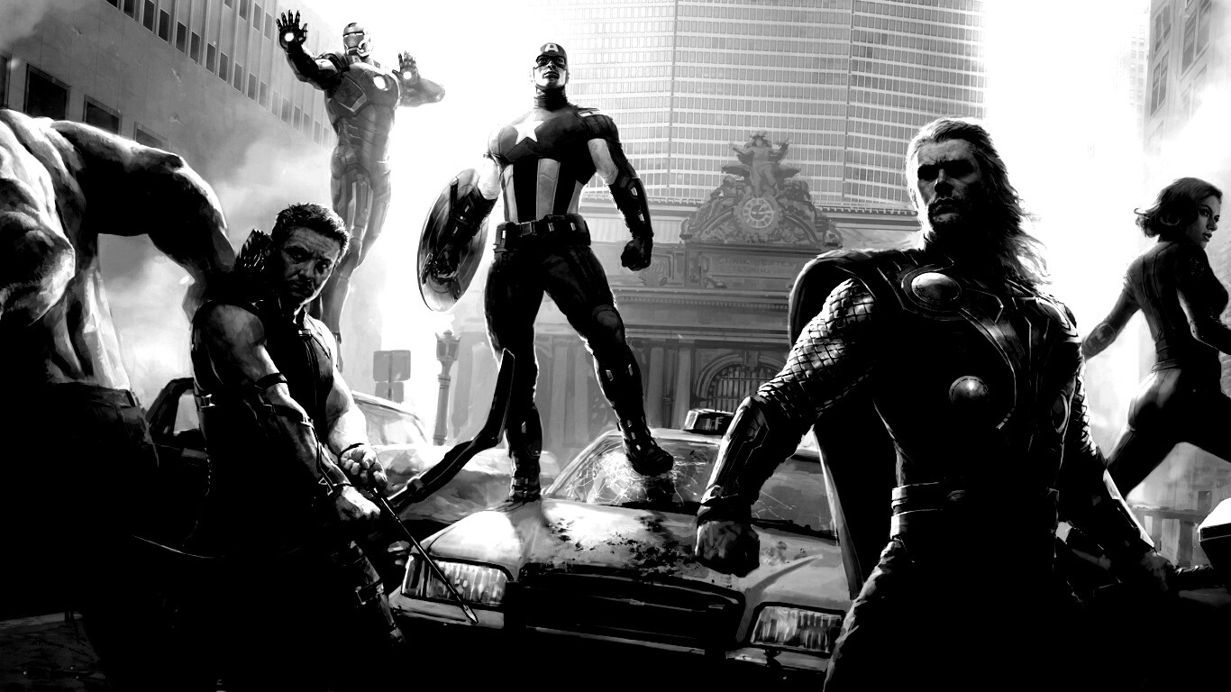 Арт к фильму Мстители обои