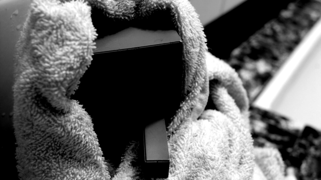 Yotsubato Danbo в полотенце обои