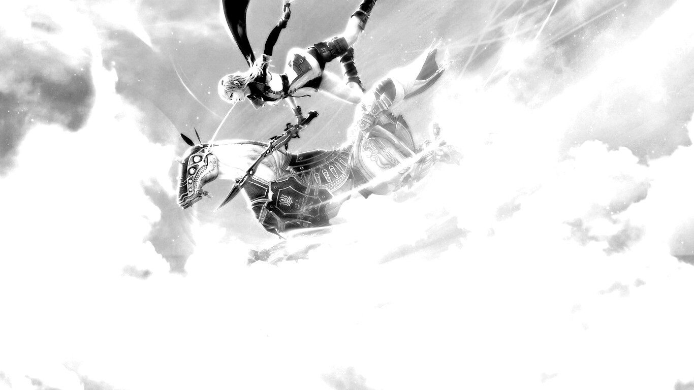 Девушка из Final Fantasy XIII обои