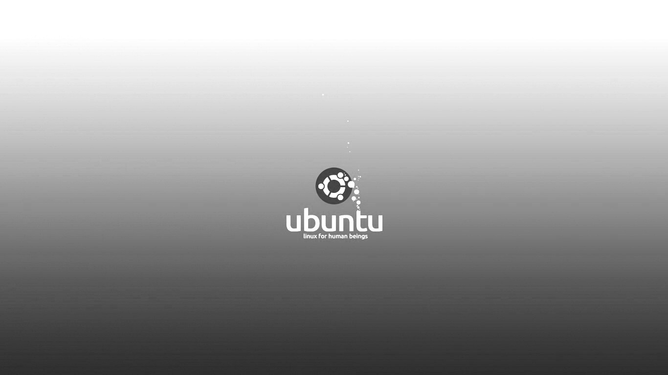 Логотип Ubuntu обои