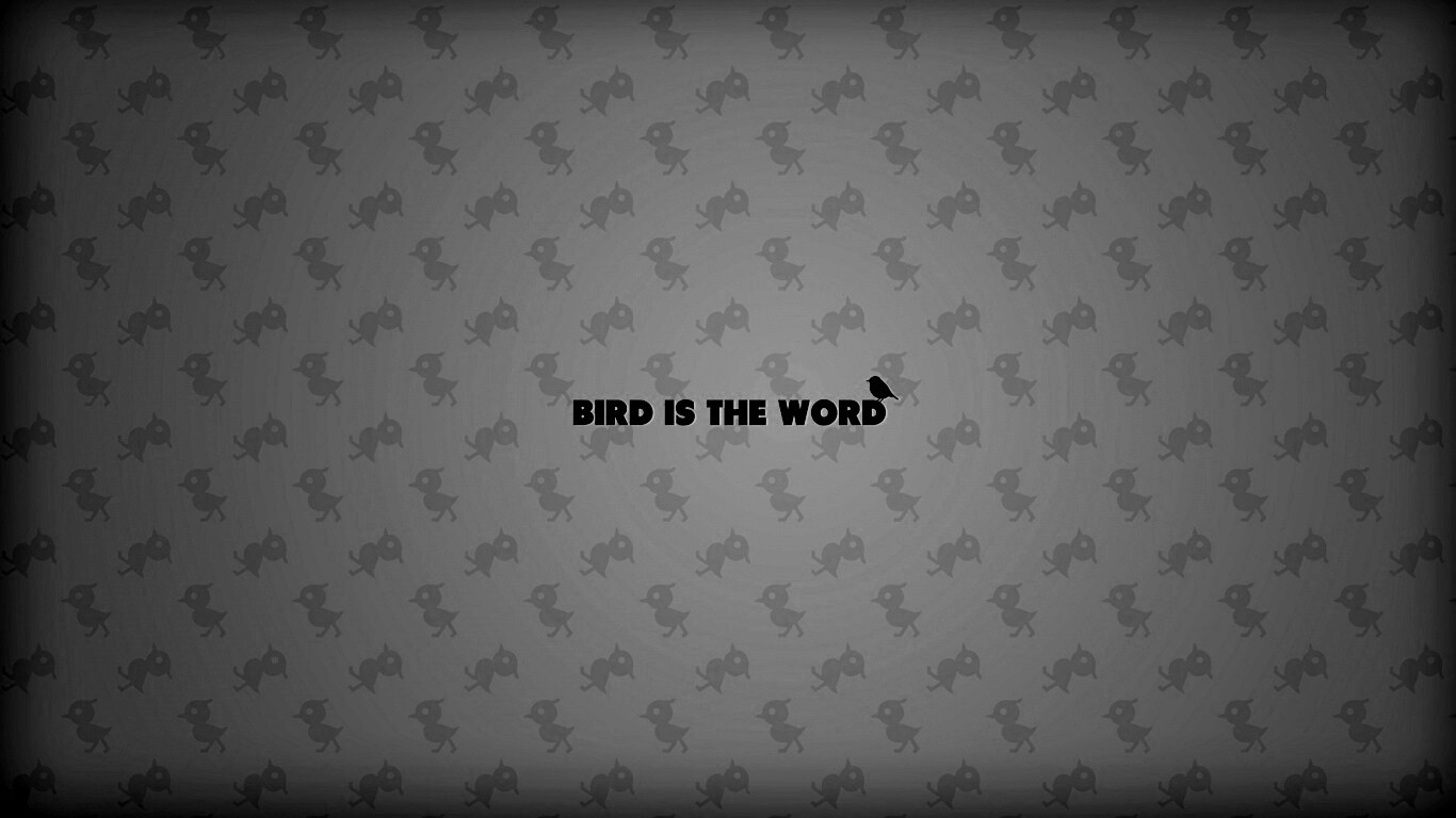 Bird is the word обои