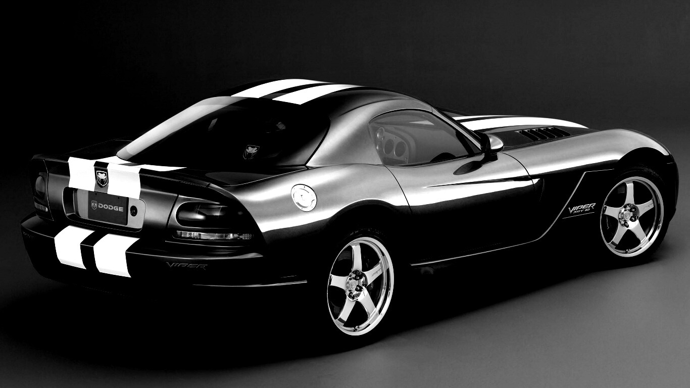 Синий Dodge Viper обои
