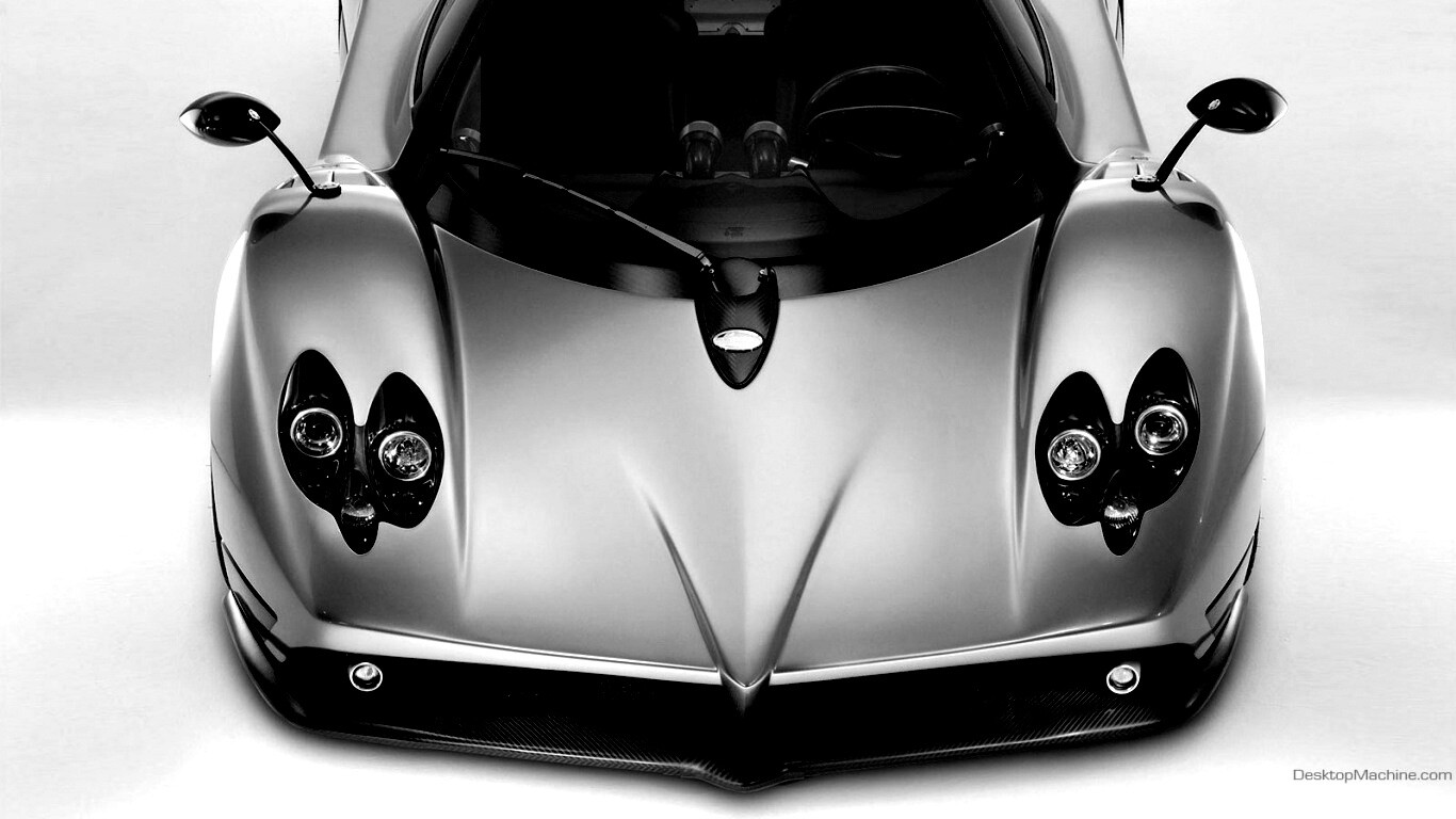 Pagani Zonda спереди обои