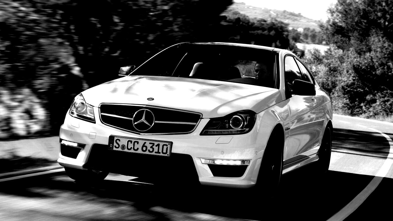 Mercede C63 обои