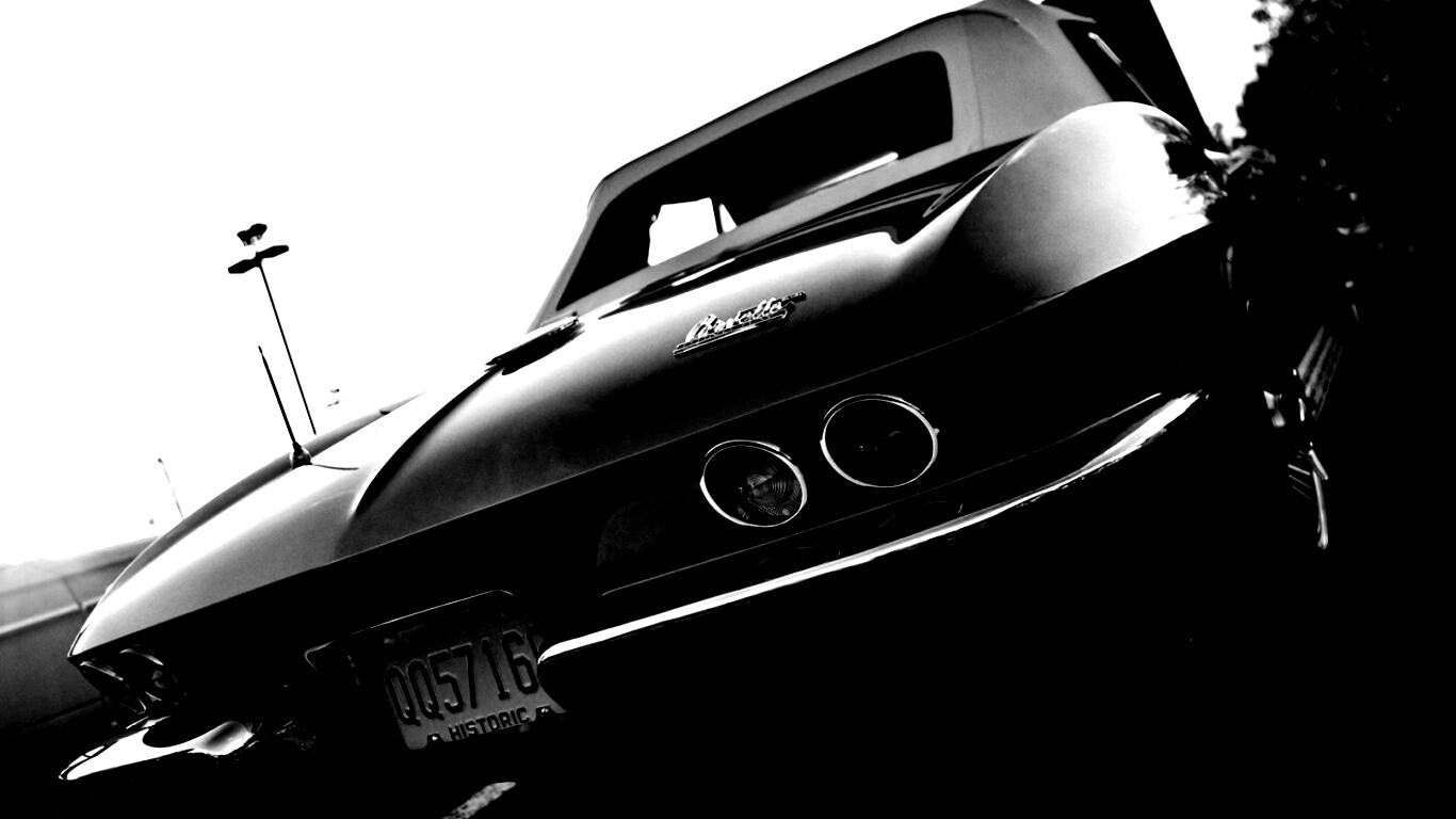 Ретро Chevrolet Corvette обои