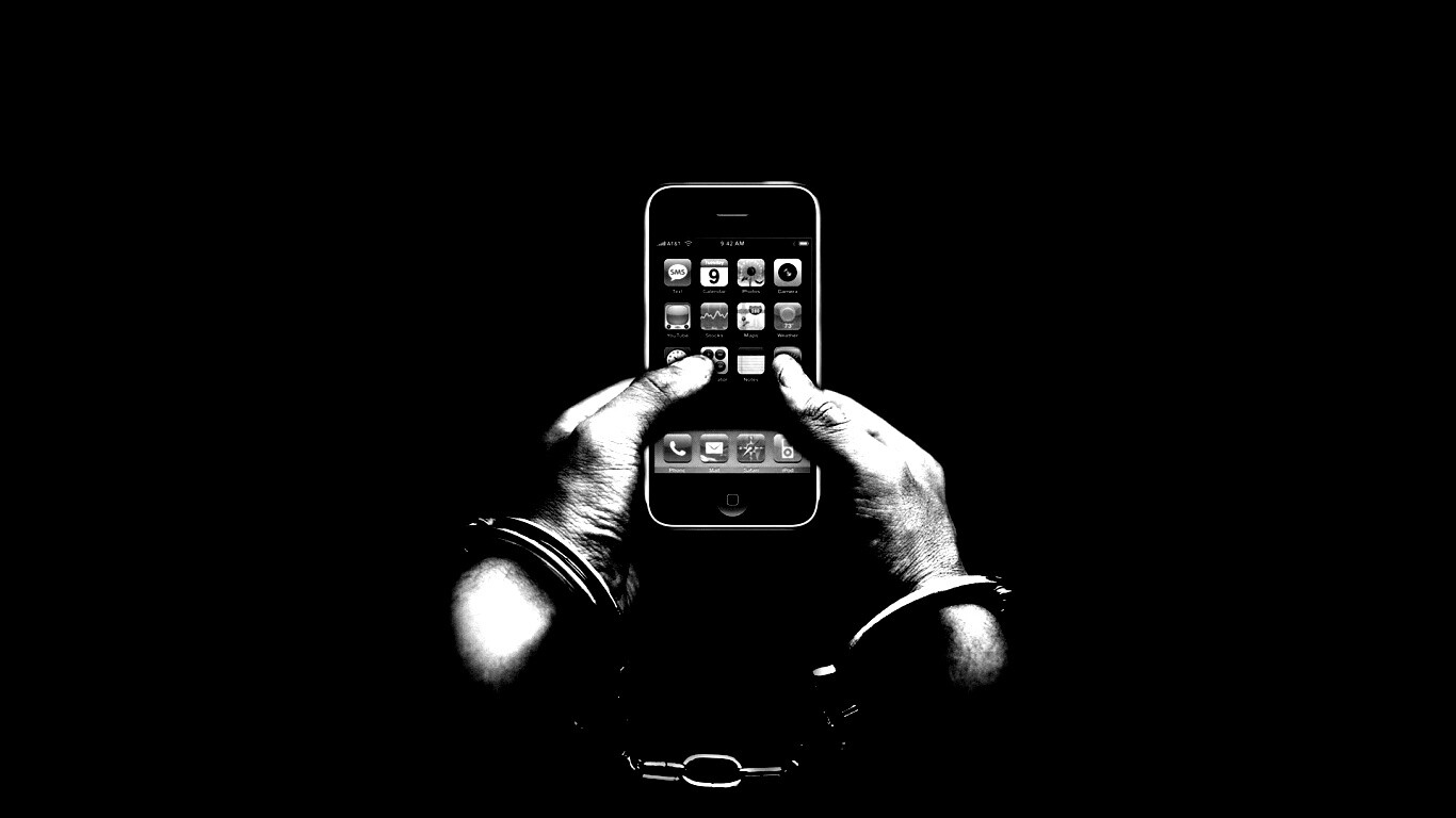 Ты раб своего iPhone обои