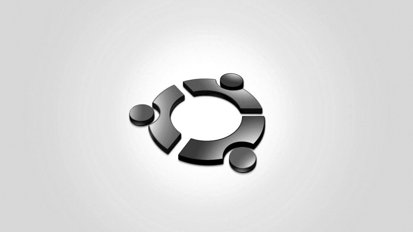 Официальный логотип Убунту обои