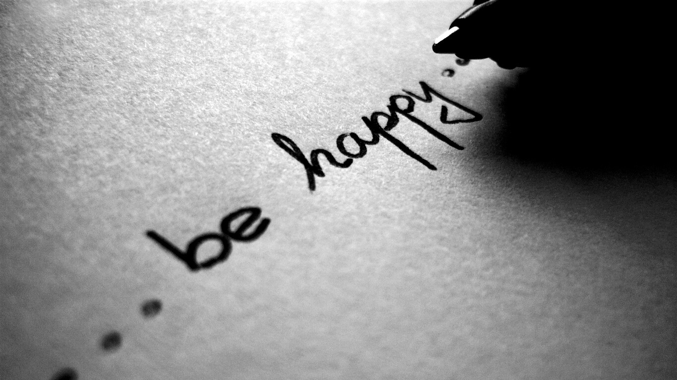 ... be happy ... обои