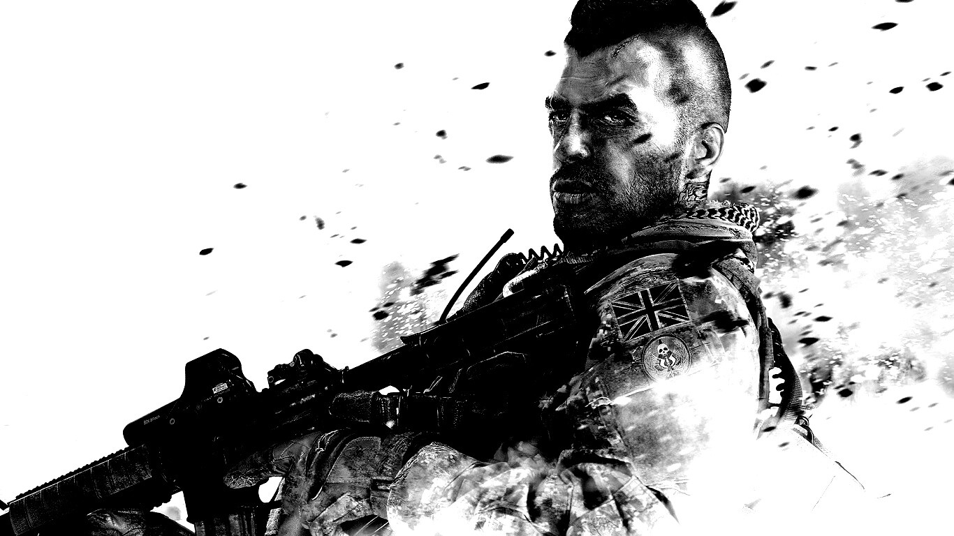 Солдат из COD Modern Warfare обои