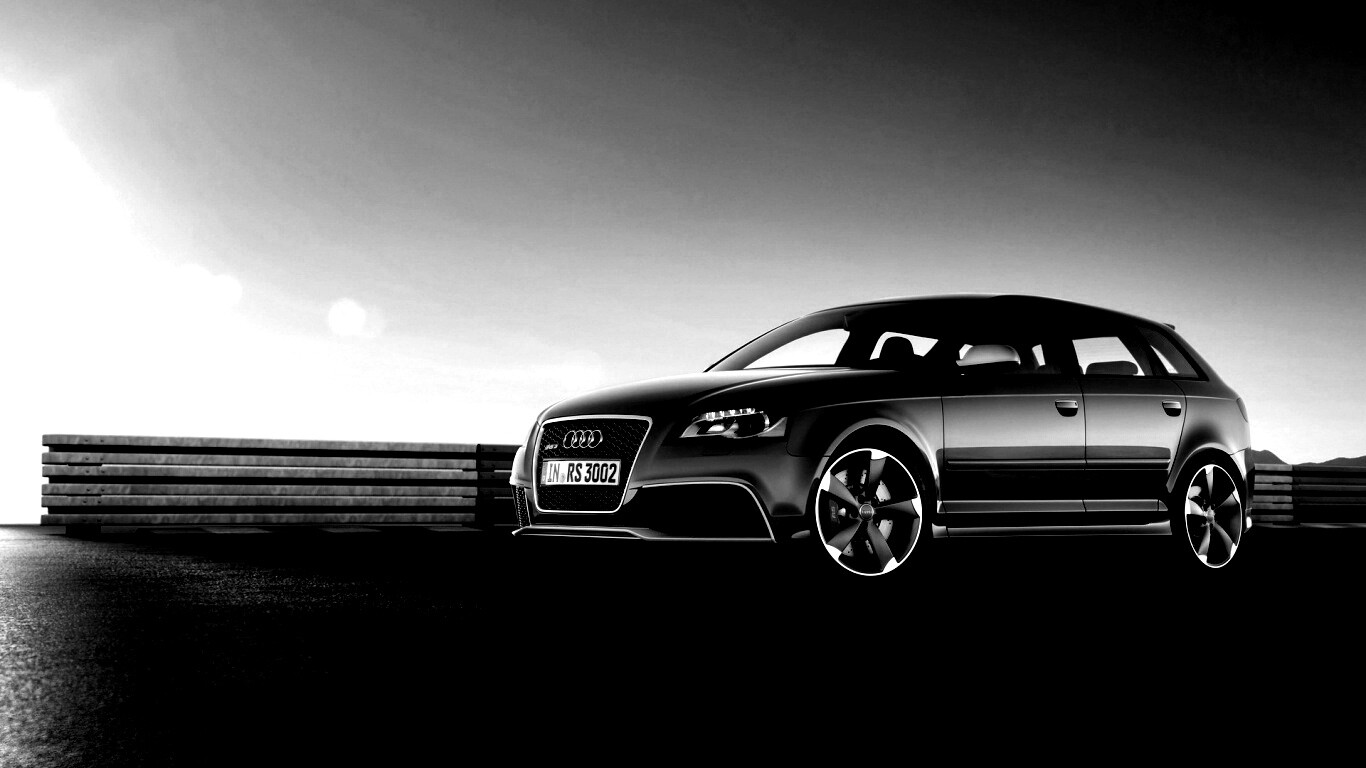 Фотосессия Audi RS3 на треке обои