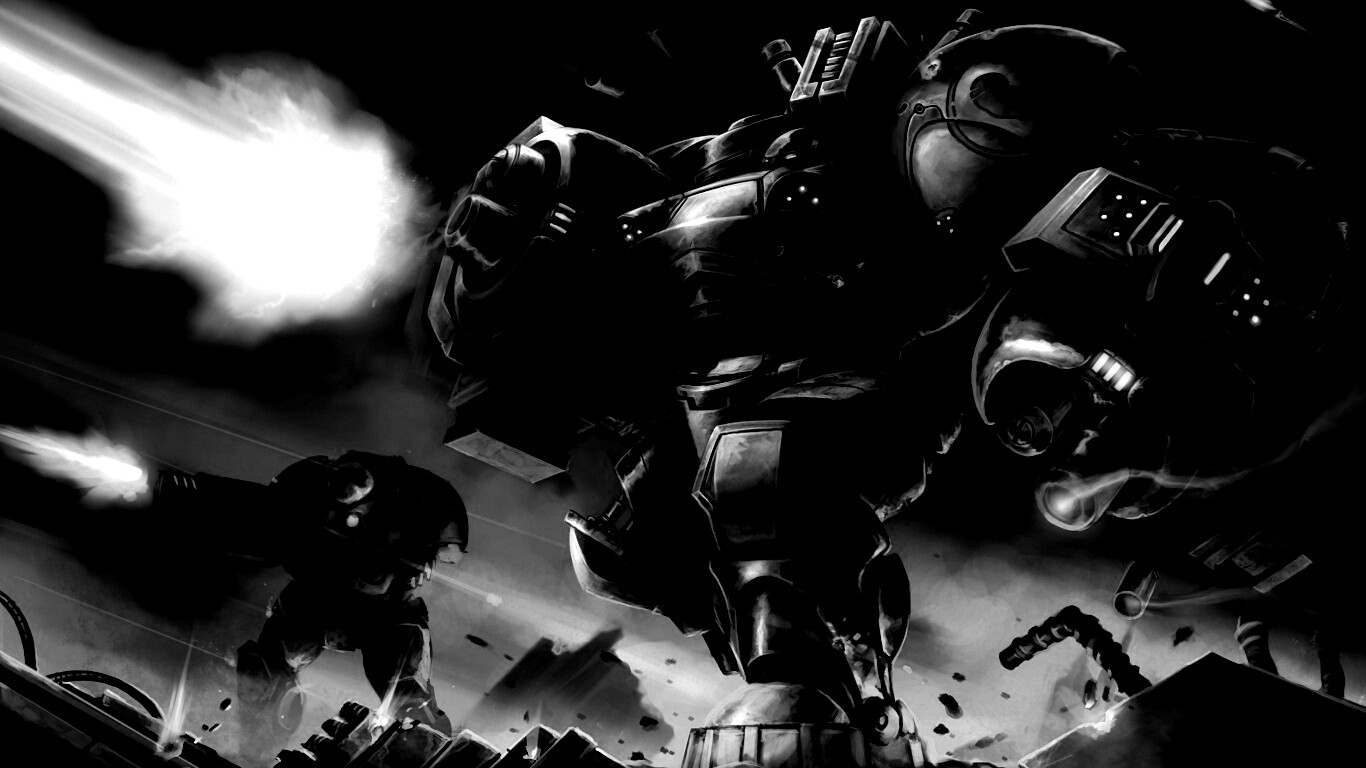 Терраны из StarCraft обои