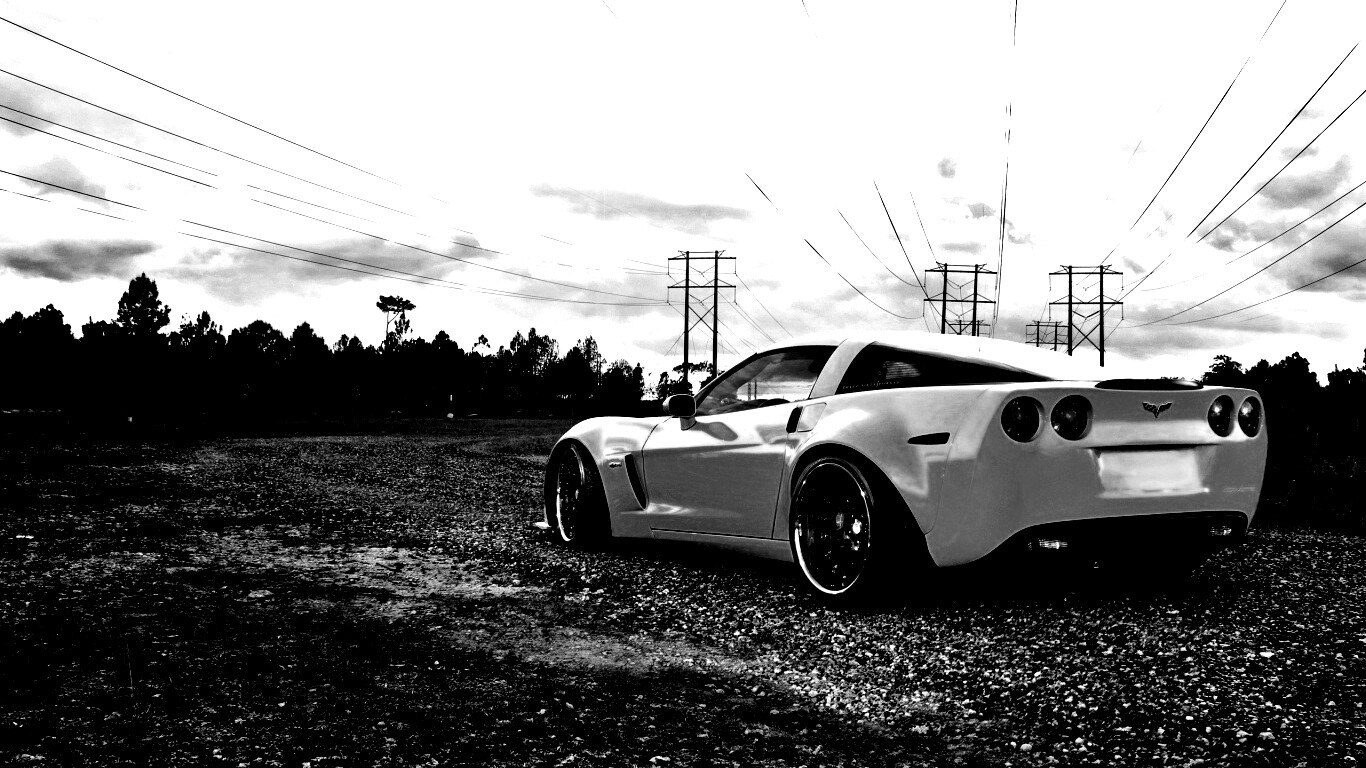 Chevrolet corvette обои