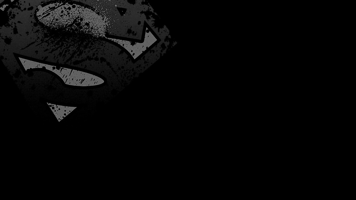 Потертый знак Супермена обои