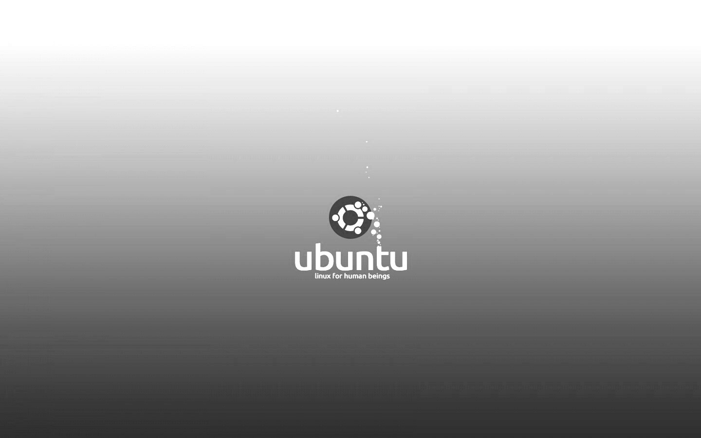 Логотип Ubuntu обои