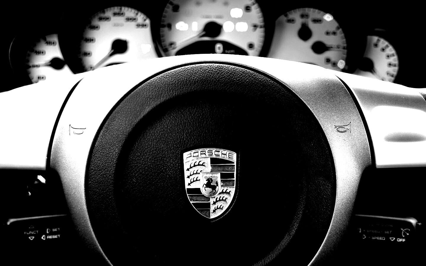 Руль Porshe обои