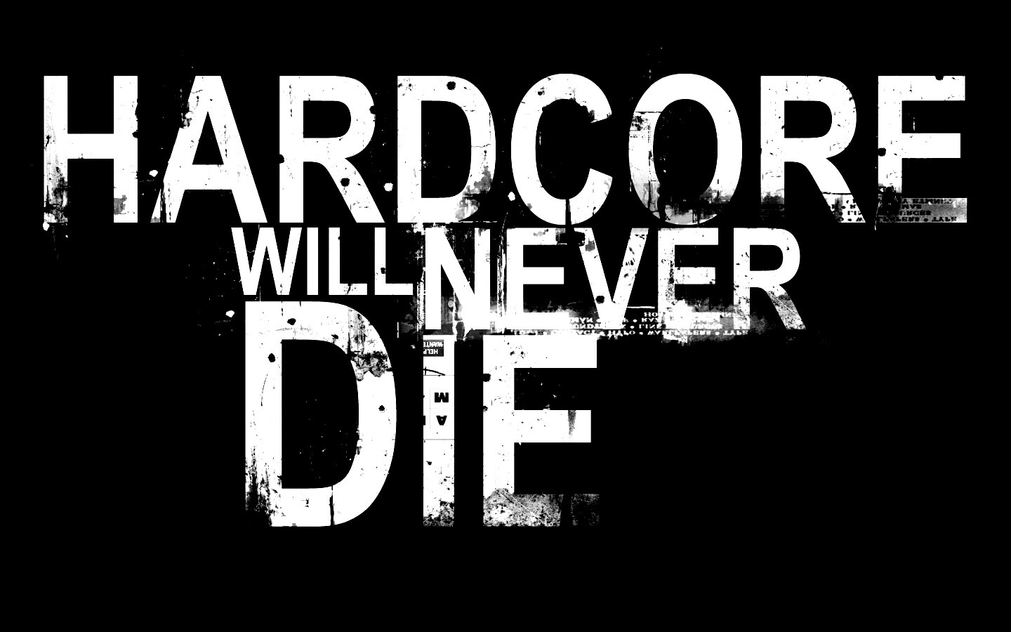 HARDCORE Will Never Die обои