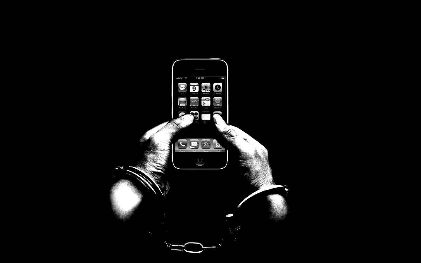 Ты раб своего iPhone обои
