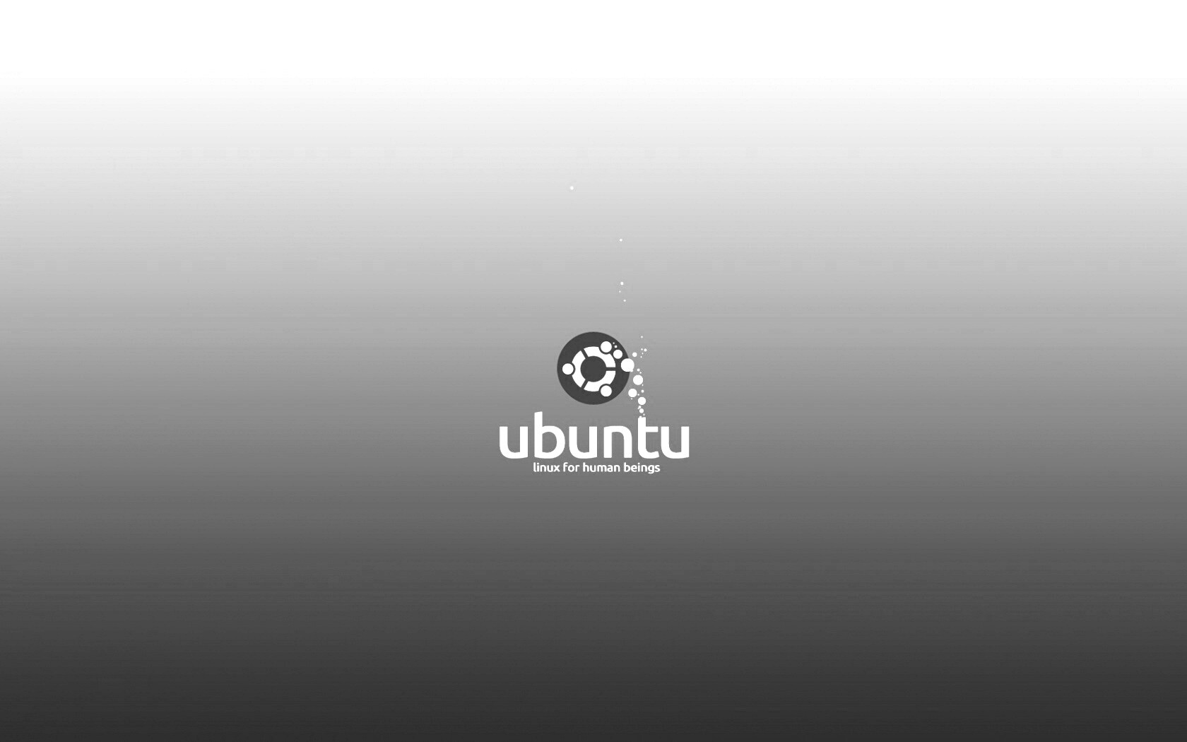 Логотип Ubuntu обои