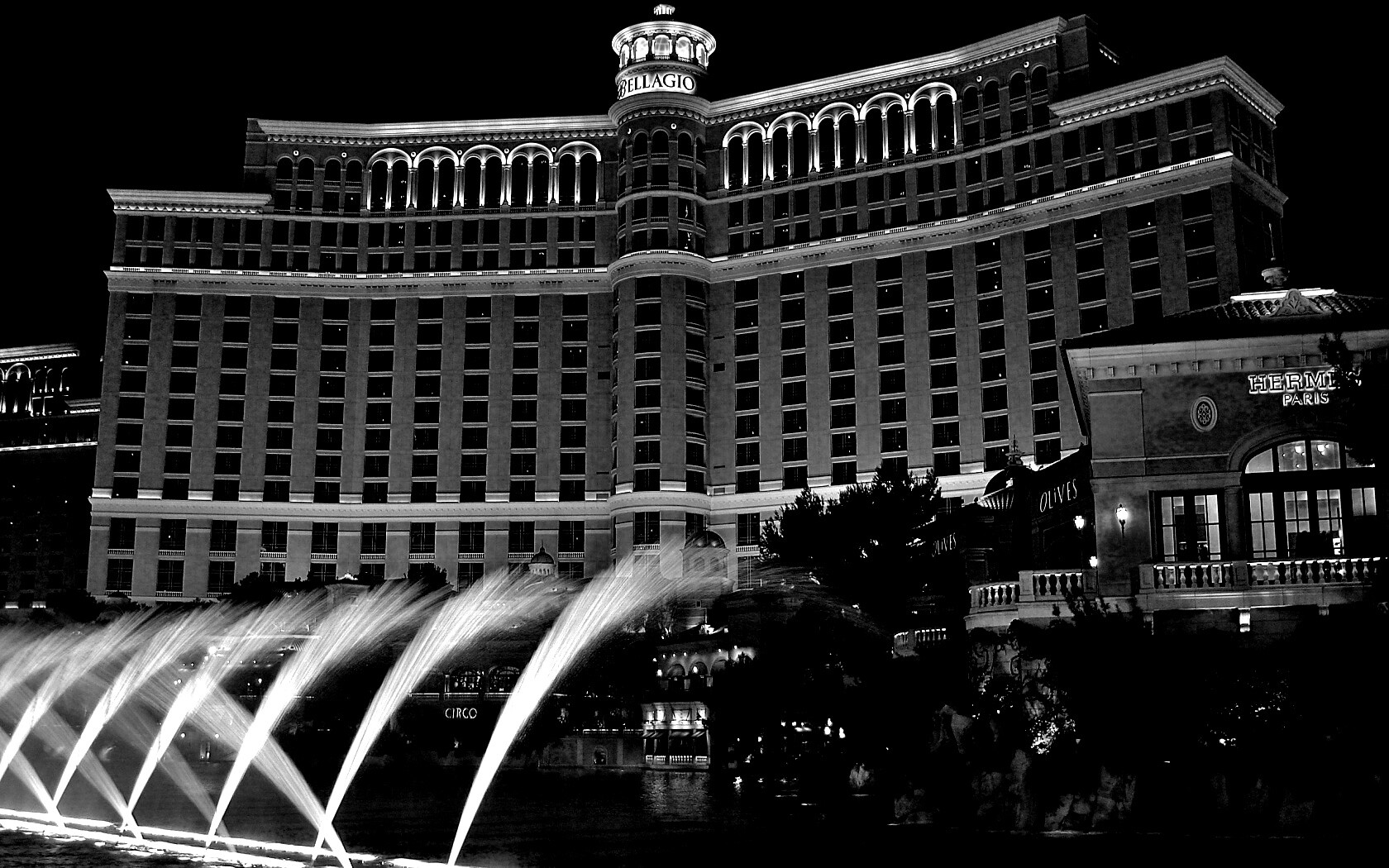 Казино Bellagio в Лас-Вегасе обои