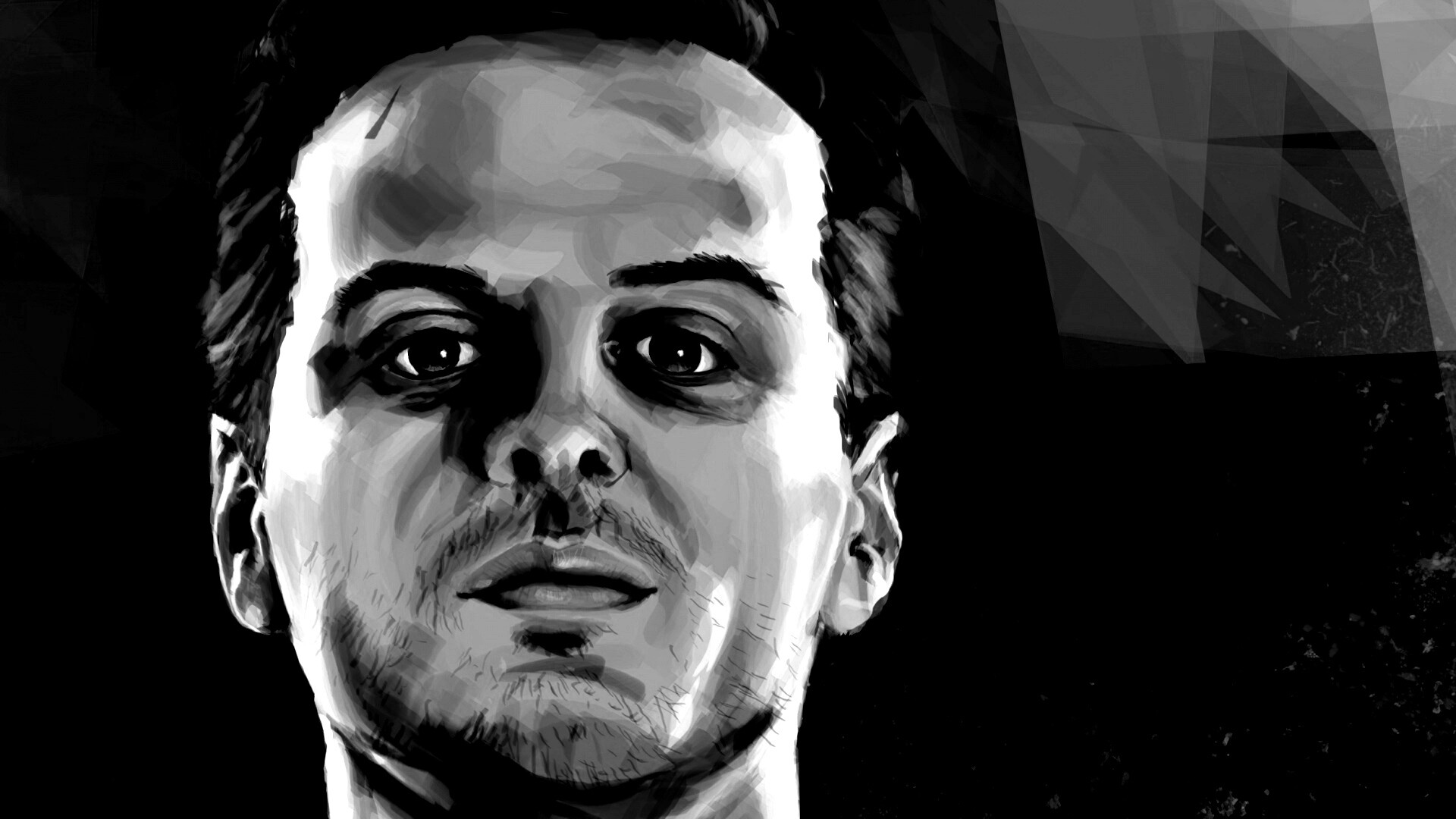 Портрет Джима Мориарти обои