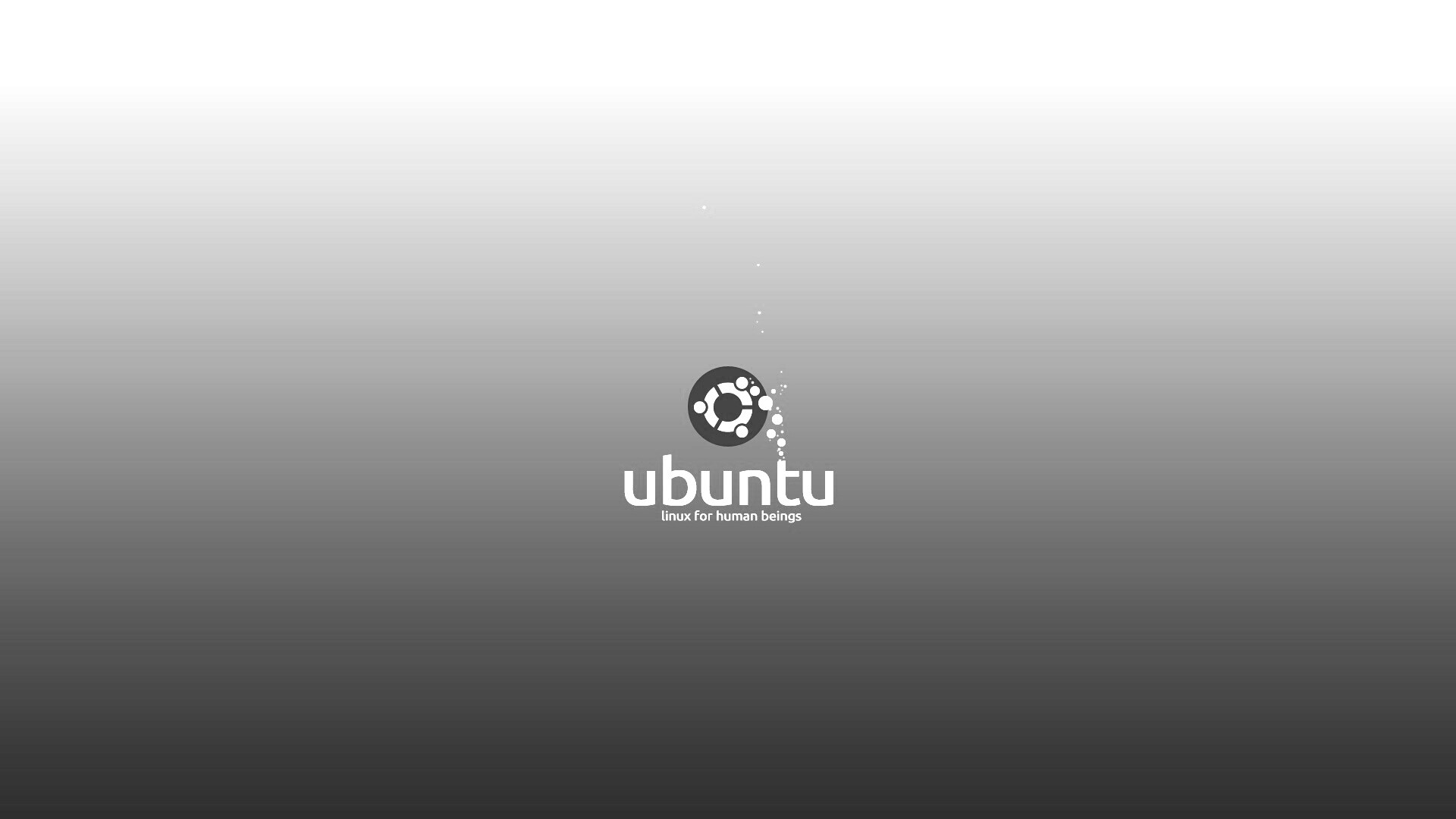 Логотип Ubuntu обои