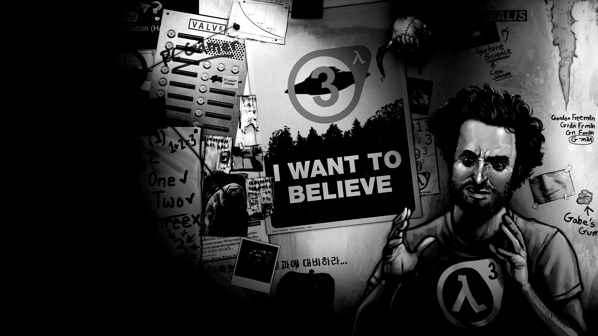 Half Life 3 - I want to believe обои
