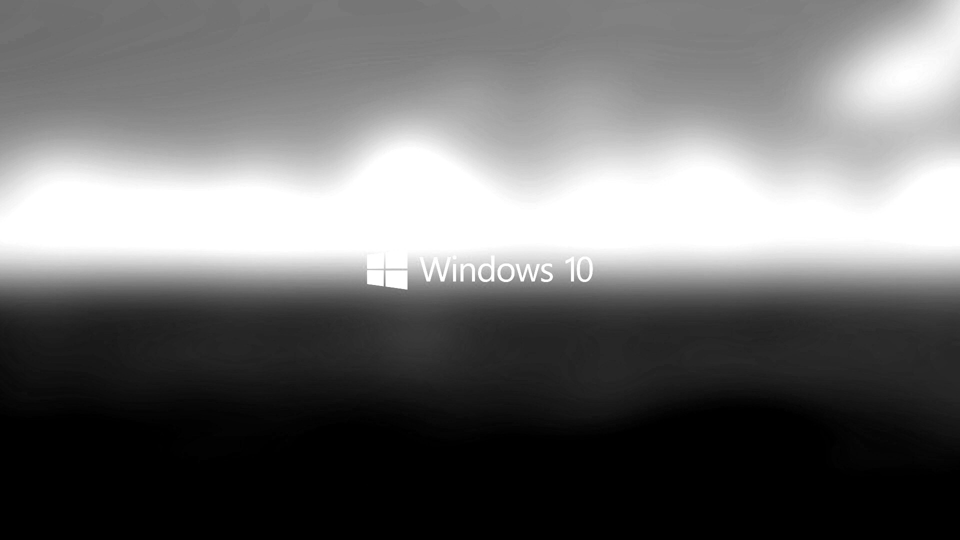 Windows 10 на синем фоне обои