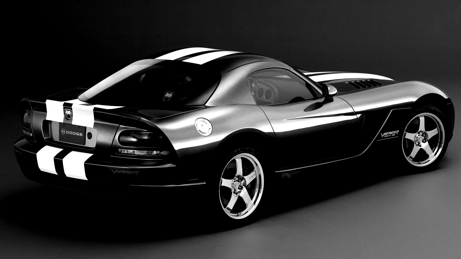 Синий Dodge Viper обои