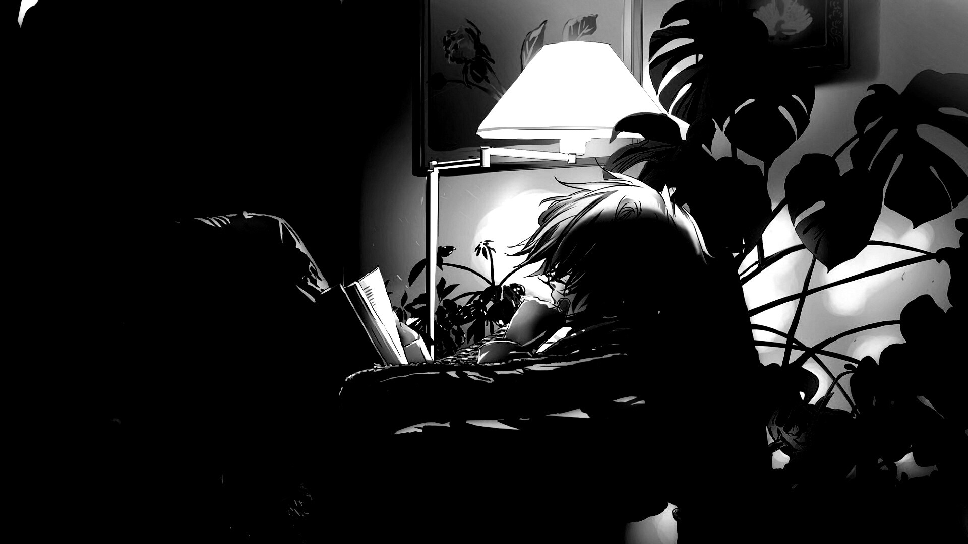 Парень с книжкой обои