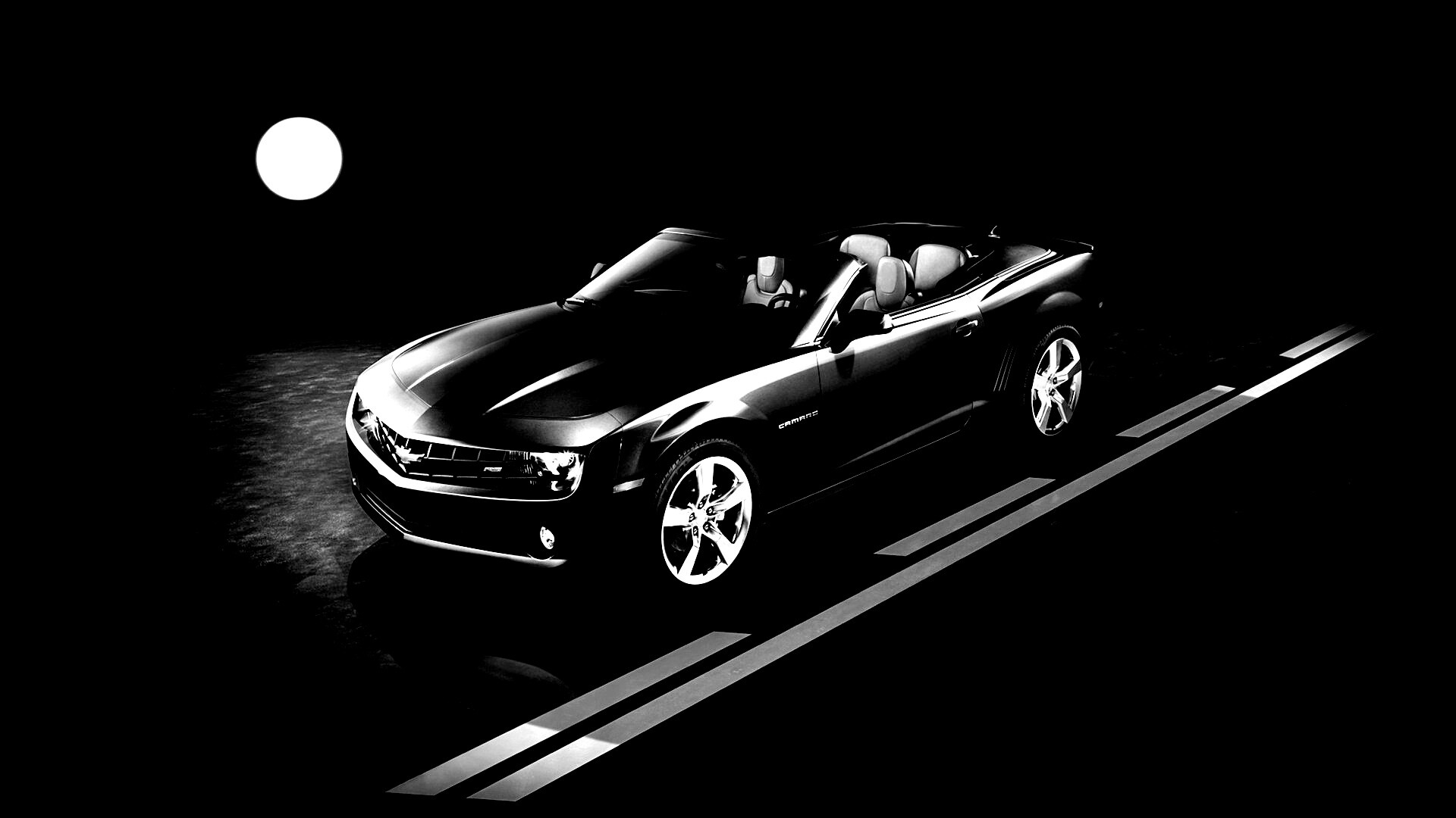 Chevrolet Camaro кабриолет обои