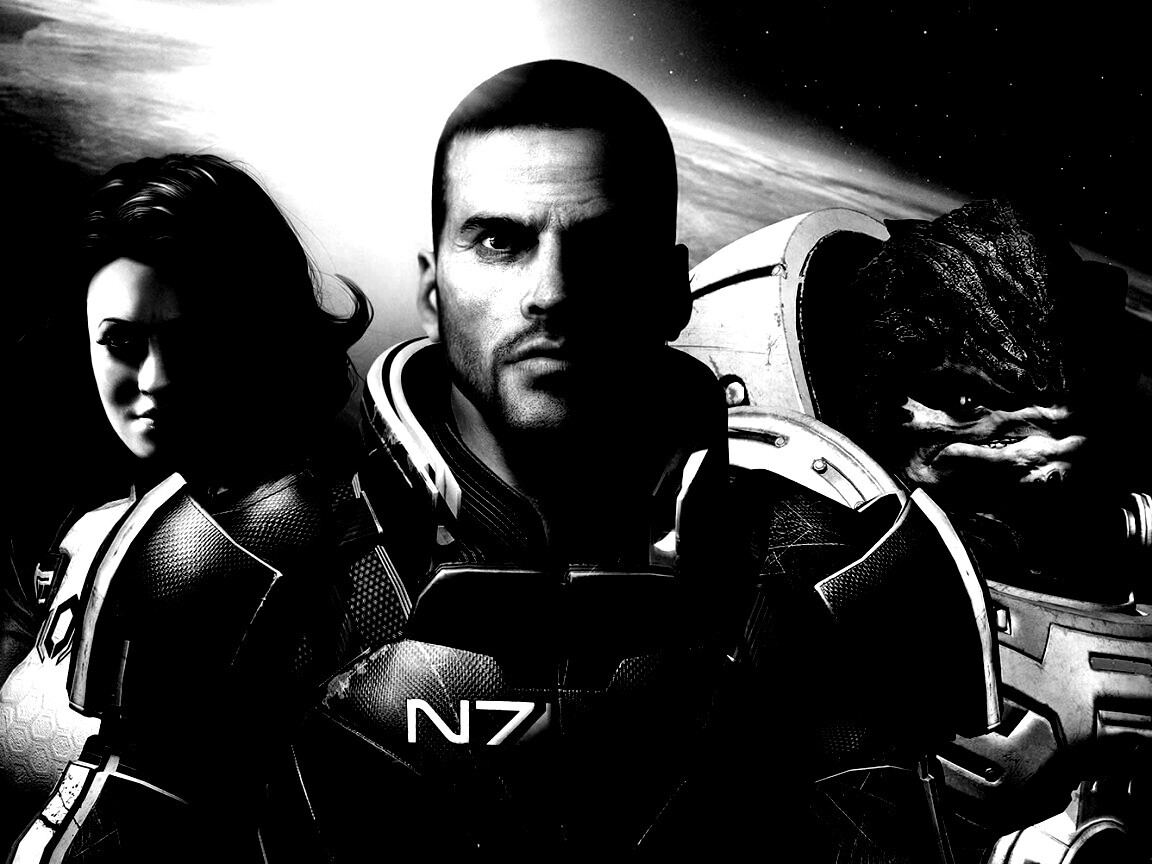 Mass Effect N7 обои
