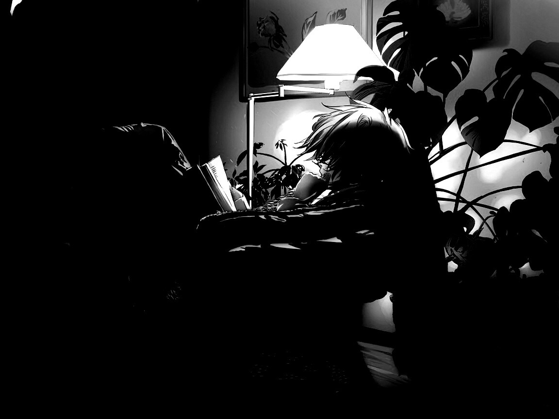 Парень с книжкой обои
