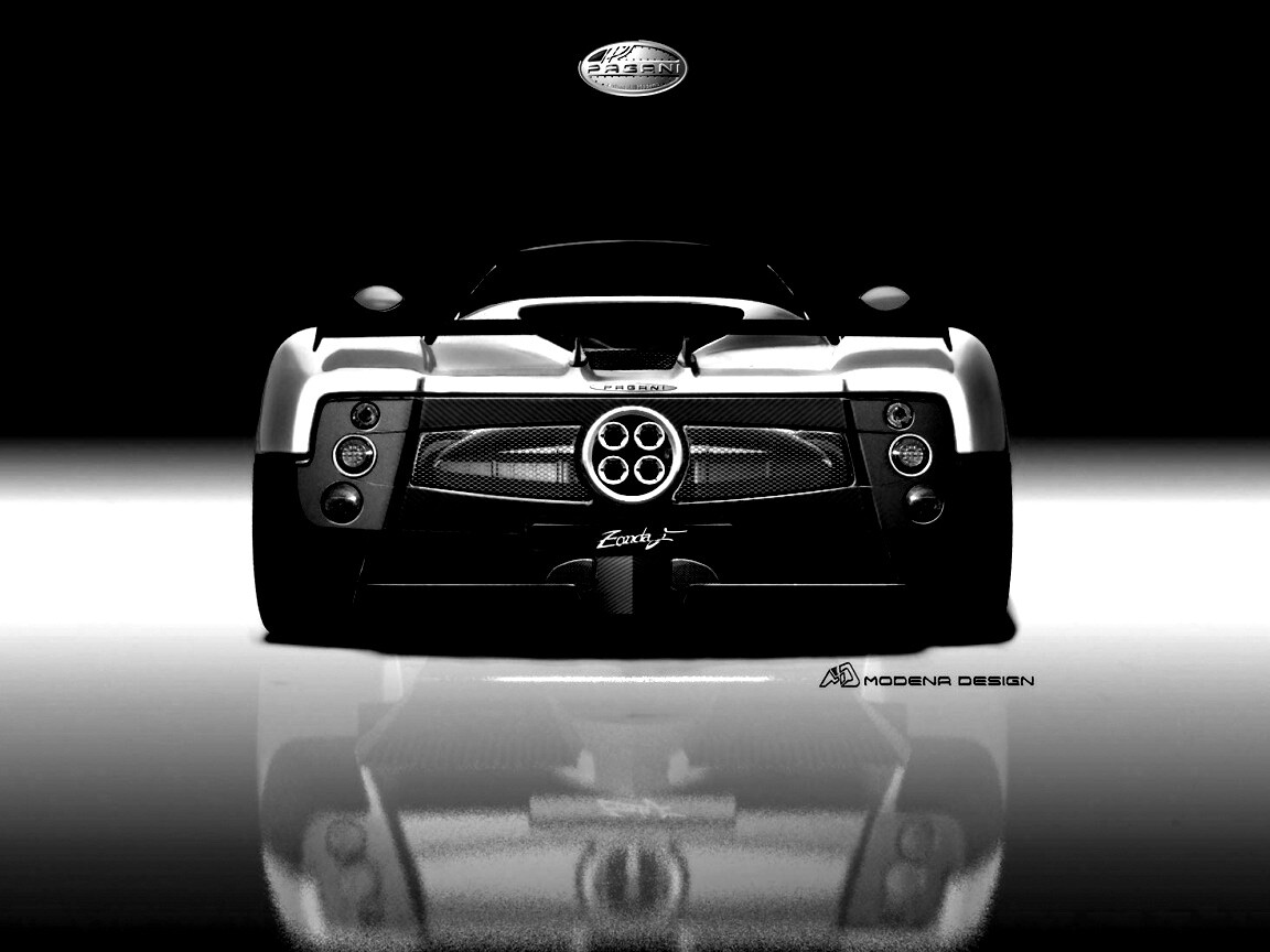 Pagani Zonda рендер обои