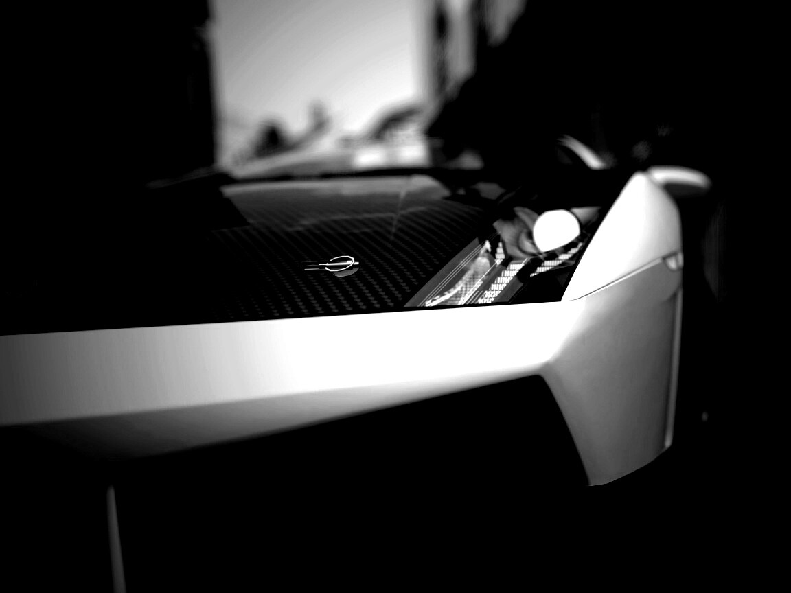 Lamborghini с карбоновым багажником обои