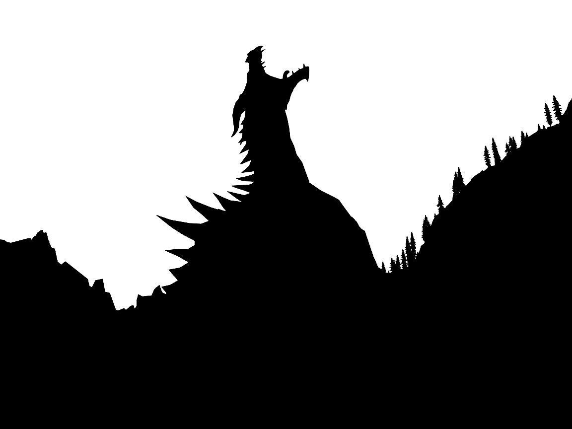 Крик из The Elder Scrolls V: Skyrim обои