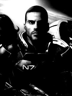 Mass Effect N7 обои
