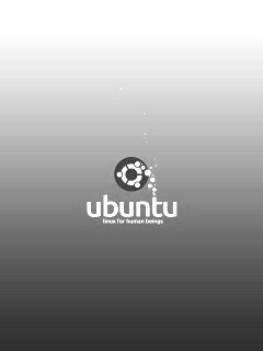 Логотип Ubuntu обои