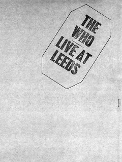 The who live at leeds обои