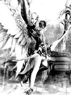 Эльфийка лучница из Aion обои